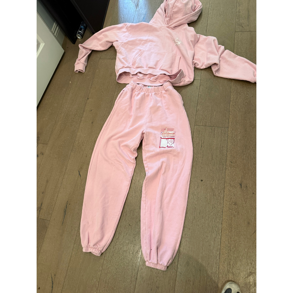 Boys Lie Pink Sweatpants - Picture 2 of 4